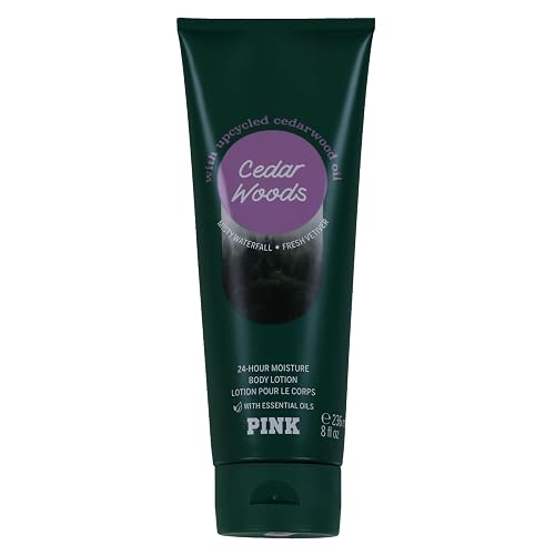 Victoria's Secret Pink Body Lotion 8 Fl Oz (Cedar Woods)