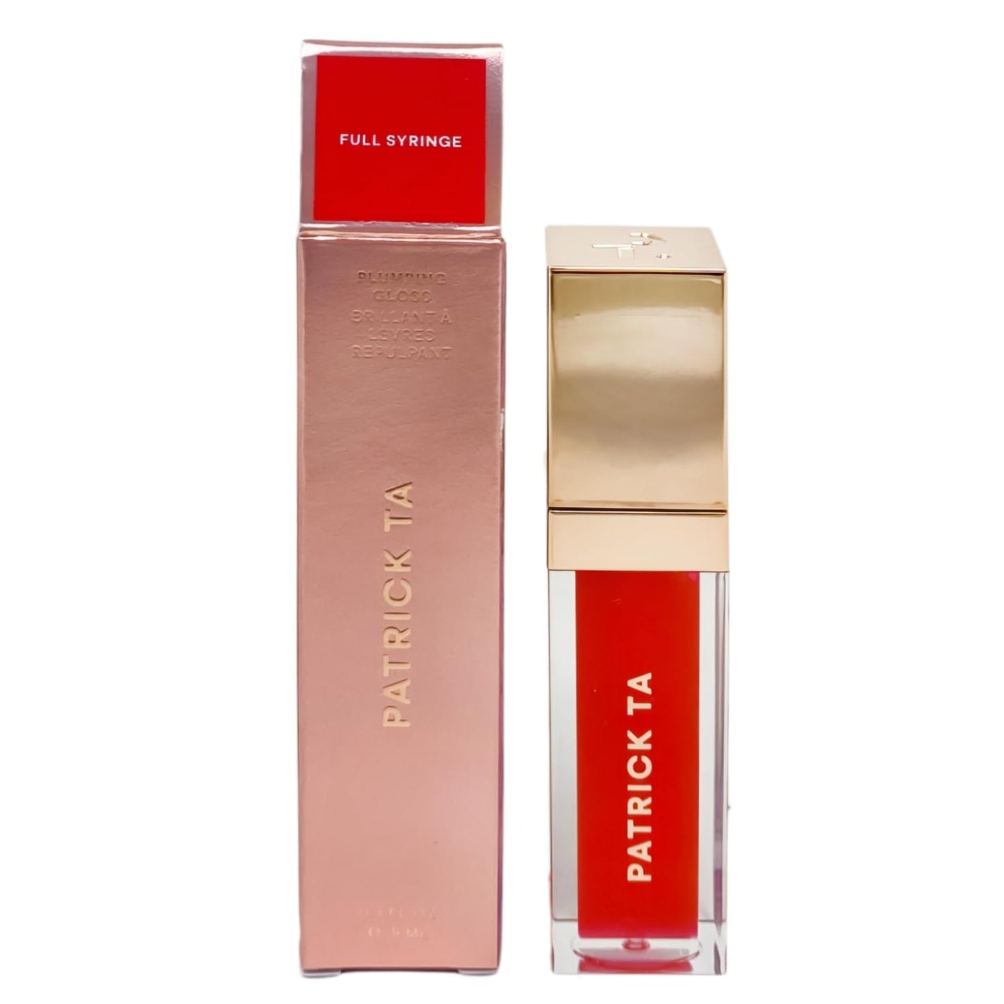 PATRICK TA Major Volume Plumping Lip Gloss - Full Syringe (0.3 fl oz / 9 mL)