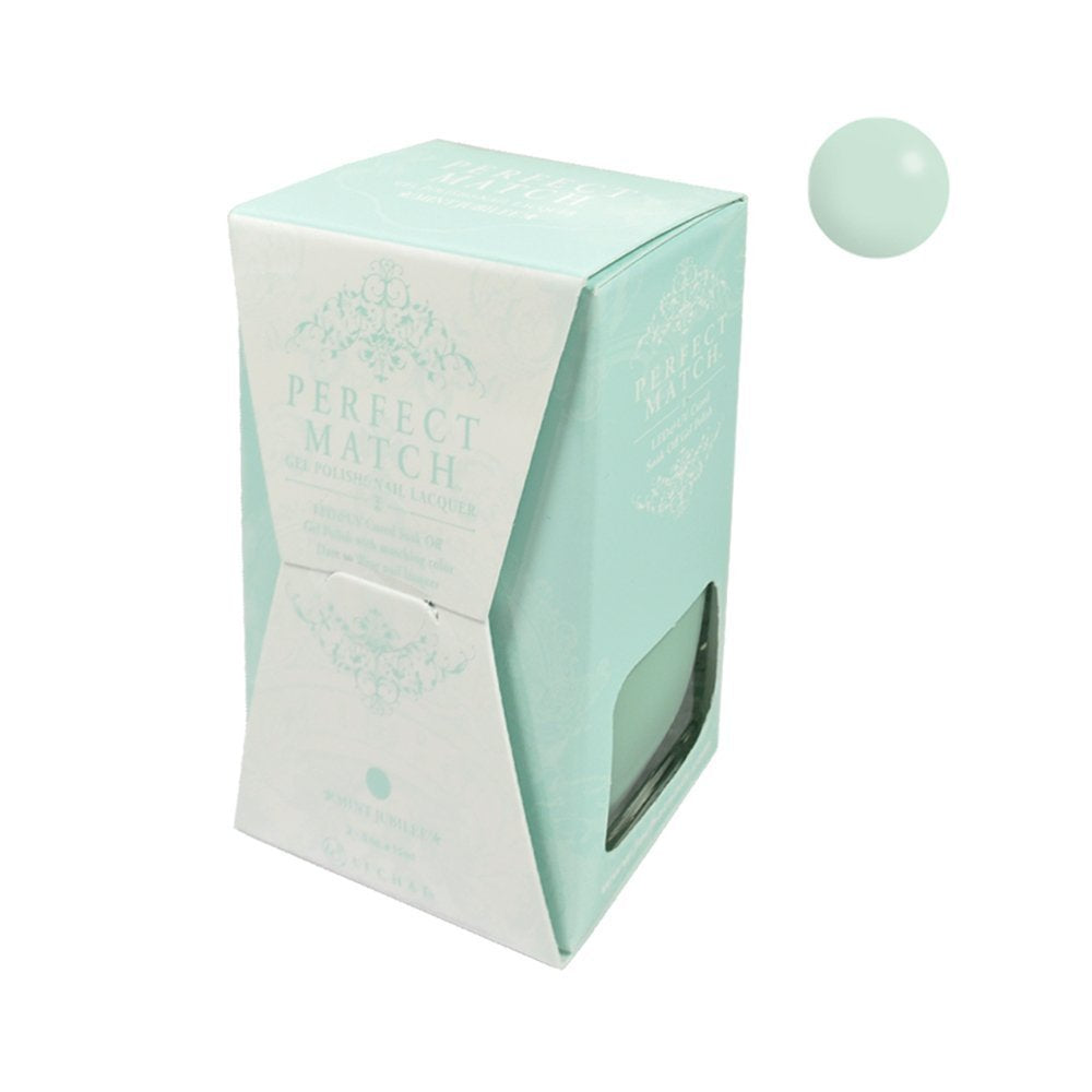 LeChat Perfect Match Gel Polish, Mint Jubilee, 0.5 Fl Oz (PMS116) Beauty & Personal Care LECHAT