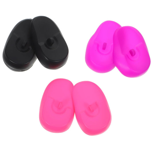 ARTIBETTER 3 Pairs Hairdressing Dye Coloring Ear Cover Soft Silicone Ear Caps Waterproof Protector Earmuff for Home Personal and Hairdressing Shop Use Beauty and Personal Care ARTIBETTER