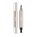 O'CHEAL 2 in 1 Professional Makeup Black Liquid Eye Liner Pencil for Women, Perfect Blend Eye Definer for Precise or Smudged Look, Premium Wing Cat…