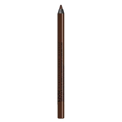 NYX PROFESSIONAL MAKEUP Slide On Pencil, Waterproof Eyeliner Pencil - Brown Perfection