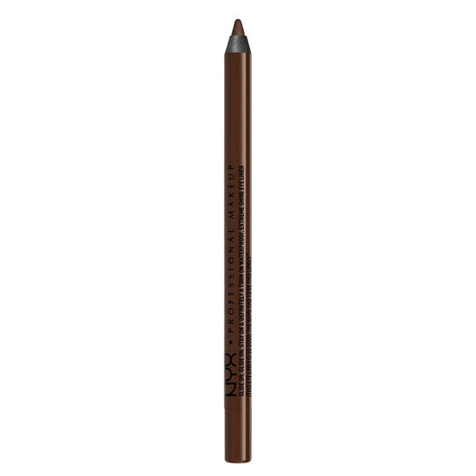 NYX PROFESSIONAL MAKEUP Slide On Pencil, Waterproof Eyeliner Pencil - Brown Perfection