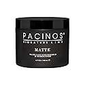 Pacinos Matte Hair Paste - Firm Hold, No Shine, Sculpting & Styling Wax, Long Lasting Definition & Texture, No Flakes, All Hair Types, 4 fl. oz.