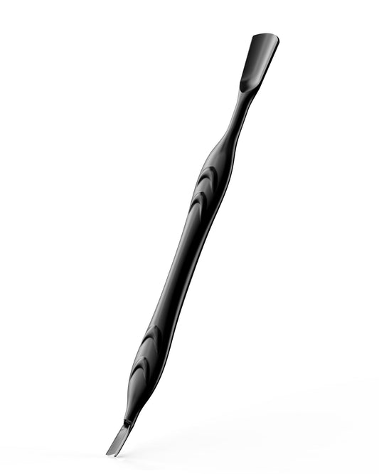 FERYES Cuticle Pusher with Fork, 2-in-1 Cuticle Trimmer Nail Care Tool, Stainless Steel Cuticle Remover Tool for Manicures and Pedicures -Black Beauty and Personal Care FERYES Default Title