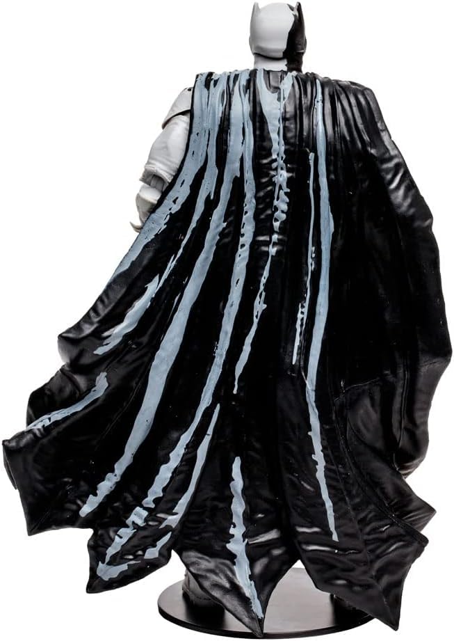 McFarlane Toys, 7-Inch DC Direct Black Adam Gold Label Batman Action (Line Art Variant) Figure with 22 Moving Parts, Collectible DC Black Adam Comic…