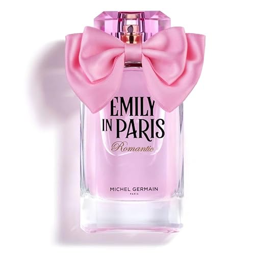 Michel Germain Emily in Paris Romantic Eau de Parfum Fragrance Spray, Citrus Woody Scent, Top Notes of Crisp Green Apple, Pink Grapefruit, Playful & Seductive Natural Oils Women's Perfume, 3.4 Fl Oz