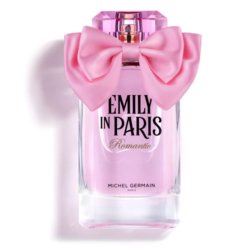 Michel Germain Emily in Paris Romantic Eau de Parfum Fragrance Spray, Citrus Woody Scent, Top Notes of Crisp Green Apple, Pink Grapefruit, Playful & Seductive Natural Oils Women's Perfume, 3.4 Fl Oz