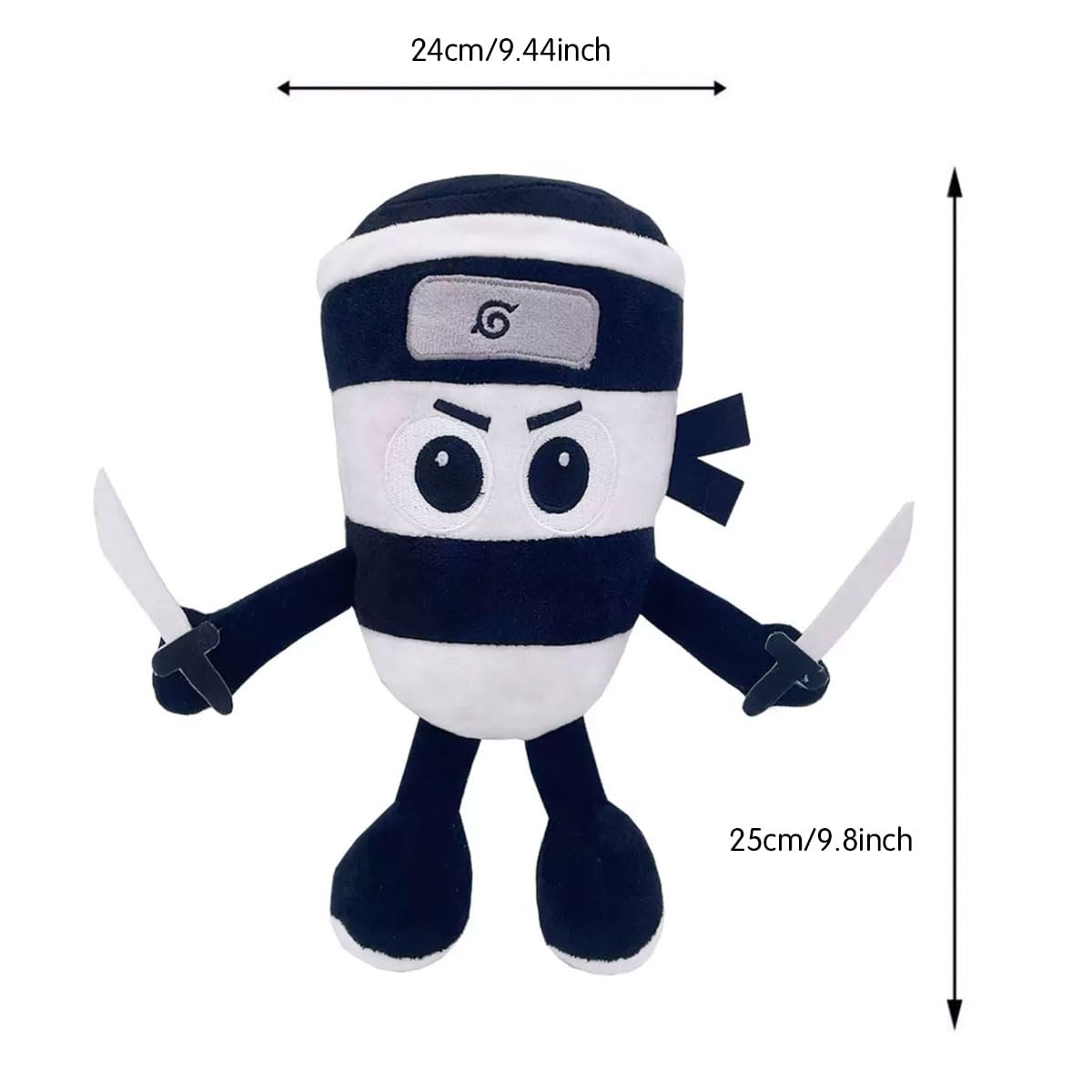 AI-Crafted,Animals Plush Italian Brainrot,Stuffed Animals Evolution Plush Pillow Toy for Room Decor for Game Fans (9.8inch Cappuccino Assassino White)