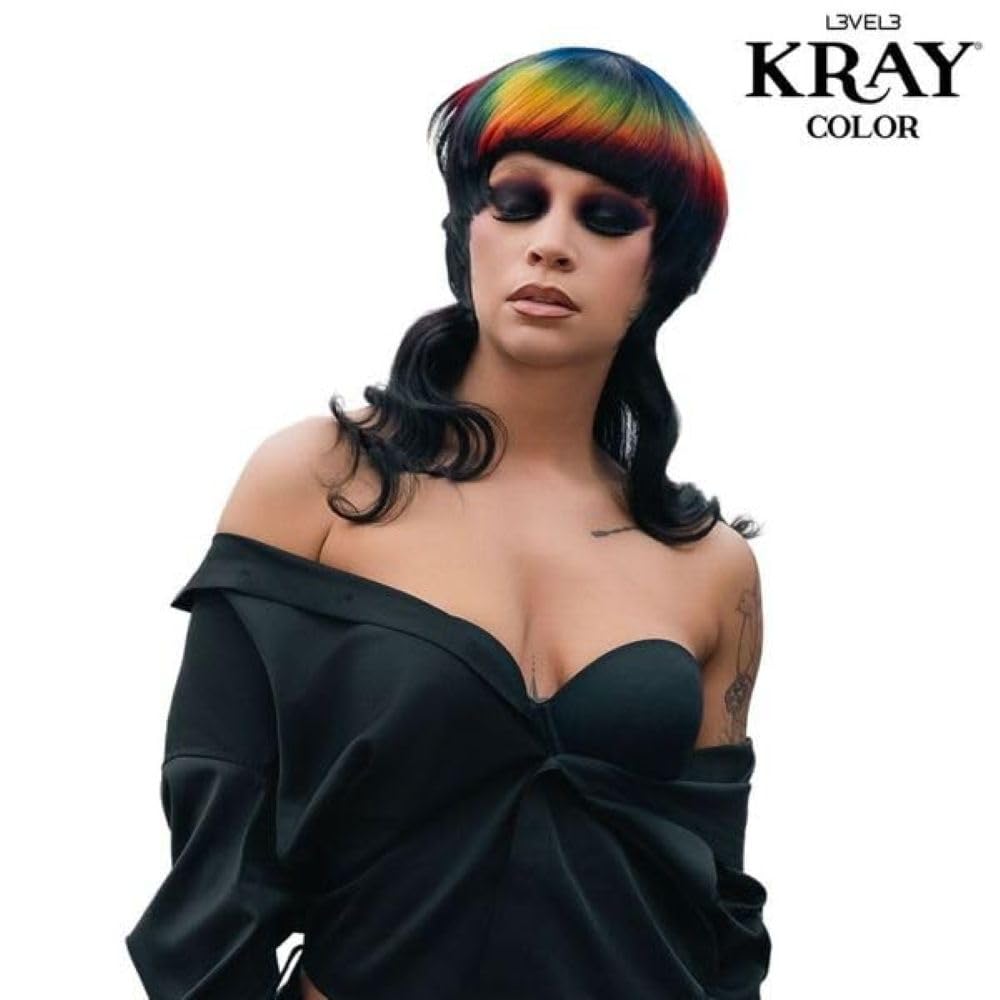L3 - Level 3 Kray Semi Permanent Hair Color - Semi Permanent Hair Dye with Aloe Vera - Violet Beauty & Personal Care L3
