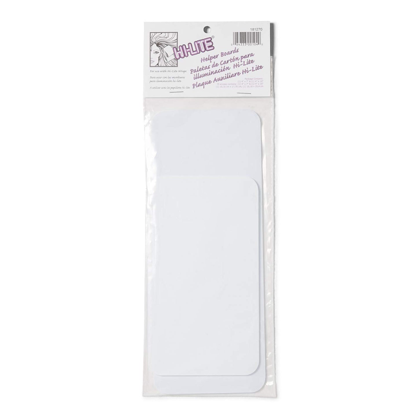 W. R. Rayson Hi-Lite Helper Boards - Hair Highlighting Kit with Two Different Sizes