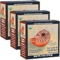 Light Mountain Henna Hair Color & Conditioner - Mahogany Hair Dye for Men/Women, Organic Henna Leaf Powder and Botanicals, Chemical-Free