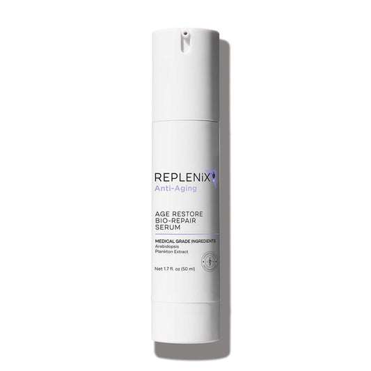 Replenix Age Restore Bio-Repair Serum, Anti-Aging Brightening Face Treatment with Medical-Grade Antioxidants (1.7 oz)