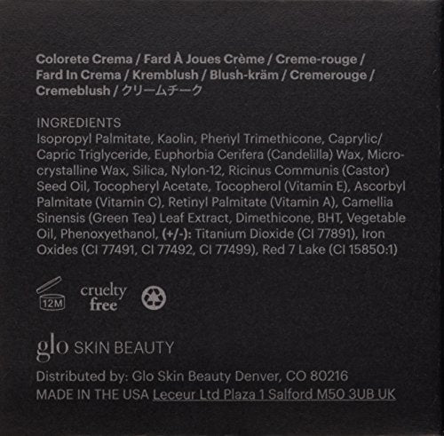 Glo Skin Beauty Cream Blush | Creamy, Saturated Blush Formula that Melts Into Skin for A Natural, Flushed Look, (Firstlove)