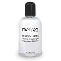 Mehron Makeup Mixing Liquid | Water Resistant For All Day Wear | Multi-Use Makeup Transformer | Eyeliner Mixing Medium | Clear 4.5 fl oz (133 ml)