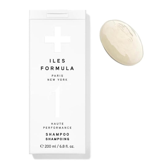 ILES FORMULA Shampoo for Dry, Damaged, Frizzy or Color Treated Hair - Hydrating, Sulfate Free Shampoo - Salon Grade, Color Safe, Moisturizing Formula