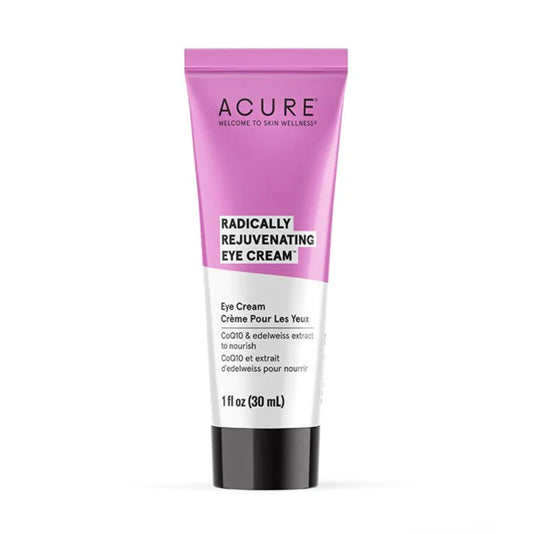 Acure Radically Rejuvenating Eye Cream - Under Eye Cream for Dark Circles & Wrinkles, Firming & Hydrating Treatment to Brighten, Anti Aging