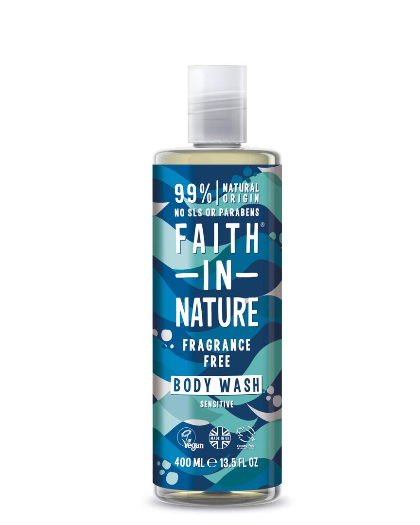 Fragrance Free Shower Gel/Foam Bath 400ml Beauty & Personal Care FAITH IN NATURE