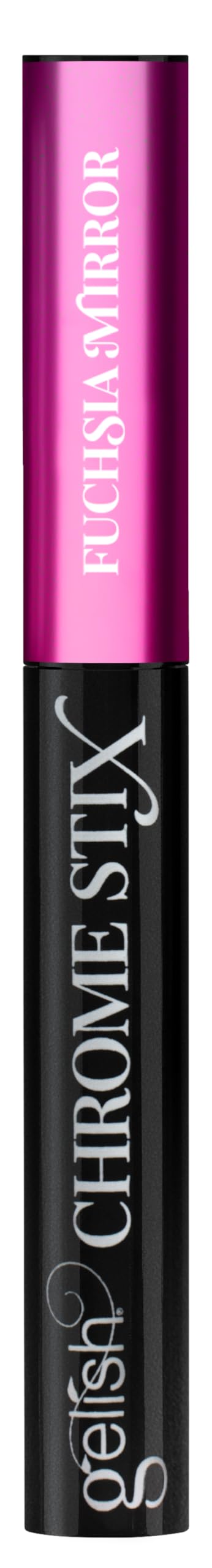 Gelish Chrome Stix Metallic Nail Art Powder At-Home Use Fuchsia Mirror 0.5g Beauty & Personal Care Gelish
