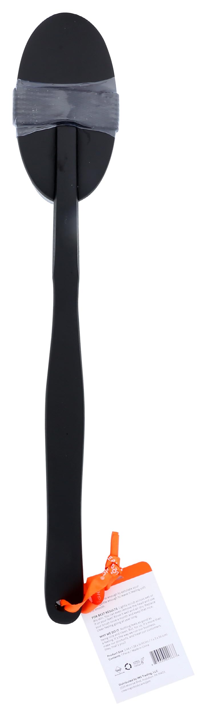 Clean Logic Purifying Charcoal Bath Brush, 1 count