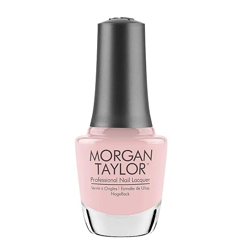 Morgan Taylor Nail Lacquer (Once Upon A Mani) Light Pink Professional Lacquer, Vibrant, Chip-Resistant, Fast-Drying, Long-Lasting, High-Shine, Perfect Beauty & Personal Care Morgan Taylor