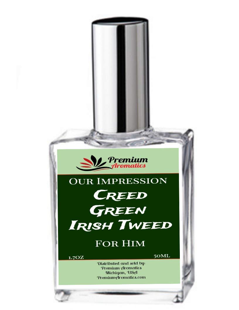 Premium Aromatics Our Impression of fragrance perfumes and colognes (1.7oz / 50ml) (Green Irish Tweed)
