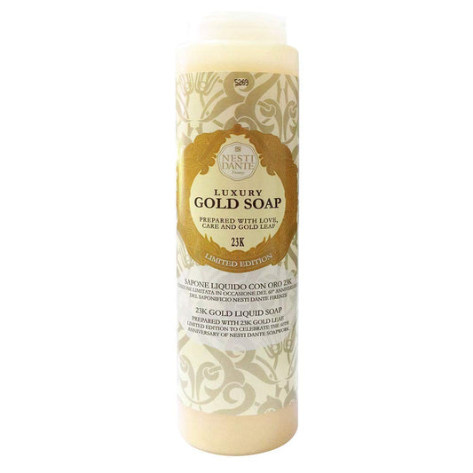 Nesti Dante Luxury Gold Soap 60th Anniversary Bath & Shower Gel 10.2oz/300ml Beauty & Personal Care Nesti Dante