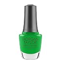 Morgan Taylor Nail Lacquer (Go For The Glow) Lime Green Professional Lacquer, Vibrant, Chip-Resistant, Fast-Drying, Long-Lasting, High-Shine, Perfect Beauty & Personal Care Morgan Taylor