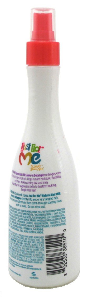 Just For Me Hair Milk Leave-In Detangler 10 Ounce (Pack of 6)