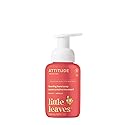 ATTITUDE Foaming Hand Soap for Kids, EWG Verified, Dermatologically Tested, Plant- and Mineral-Based Ingredients, Vegan, Mango, 10 Fl Oz