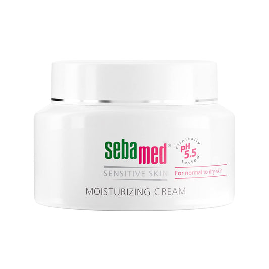 SEBAMED Moisturizing Face Cream for Sensitive Skin Antioxidant pH 5.5 Vitamin E Hypoallergenic 2.6 Fluid Ounces (75mL) Ultra Hydrating Dermatologist