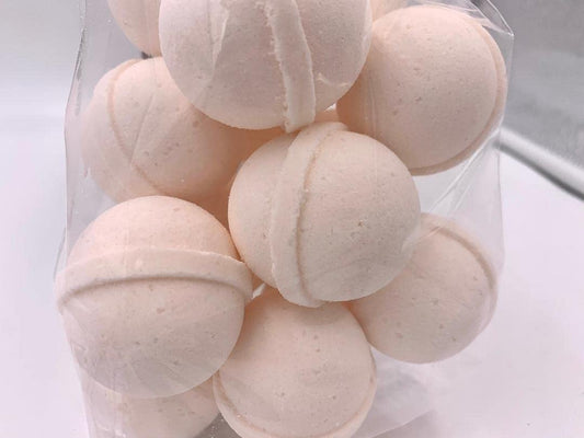 SpaPure GEORGIA PEACH Bath Bomb -14 Bath Fizzies with Shea Butter, Ultra Moisturizing (12 Oz) ...Great for Dry Skin (Georgia Peach FBA)
