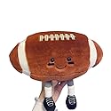XIZHI 12" Cute Football Plush Toys Soft Stuffed Sport Throw Pillow Plush Ball Gift for Kids Birthday and Christmas Decoration (Rugby)
