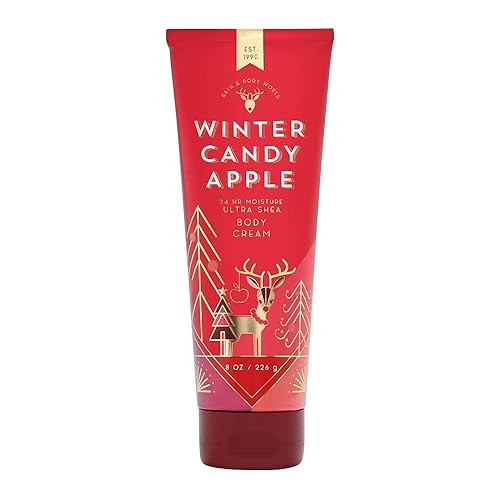 Bath & Body Works Winter Candy Apple Ultra Shea Body Cream, 8 Ounce
