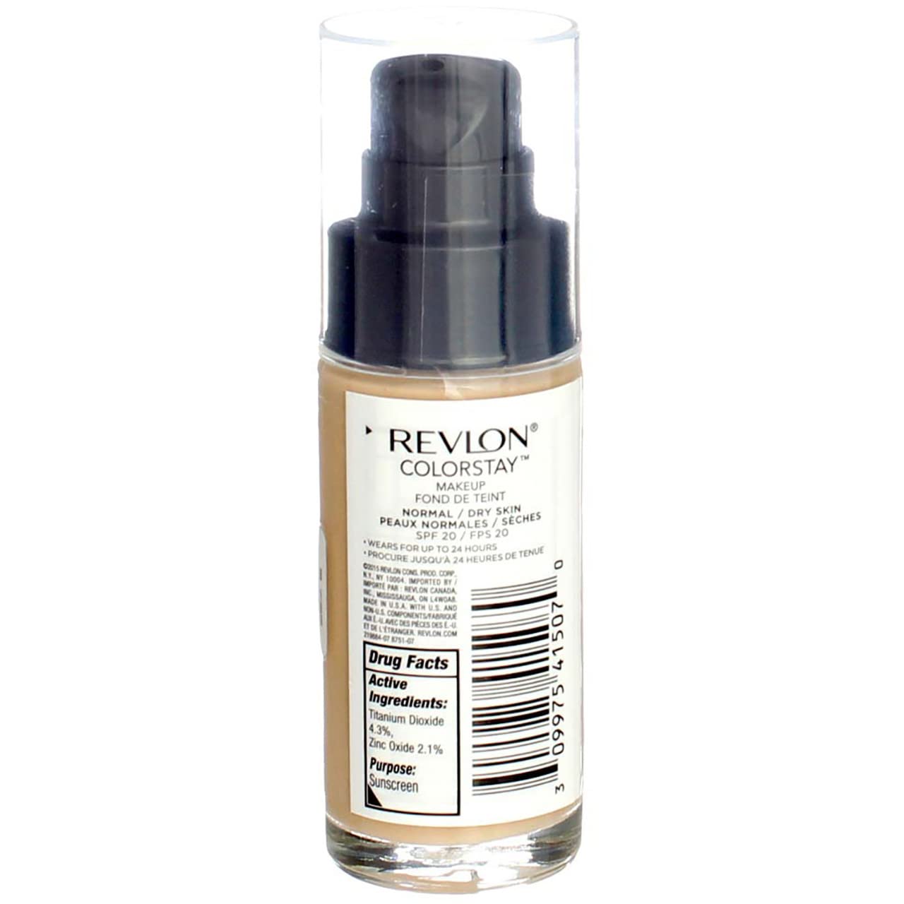 Revlon ColorStay Makeup with SoftFlex, Normal/Dry Skin, Fresh Beige 250, 1 Ounce (Pack of 2)