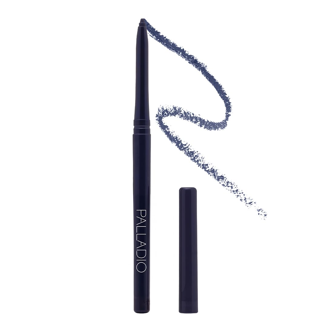 Palladio Retractable Waterproof Eyeliner, Richly Pigmented Color and Creamy, Slip Twist Up Pencil Eye Liner, Smudge Proof Long Lasting Application