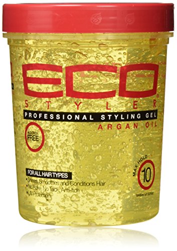 ECOCO Styling Gel With Argan Oil, 32 oz., Pack Of 2