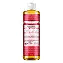 Dr Bronner's, Soap Castile Liquid Rose Made With Oils Fair Trade, 16 Fl Oz