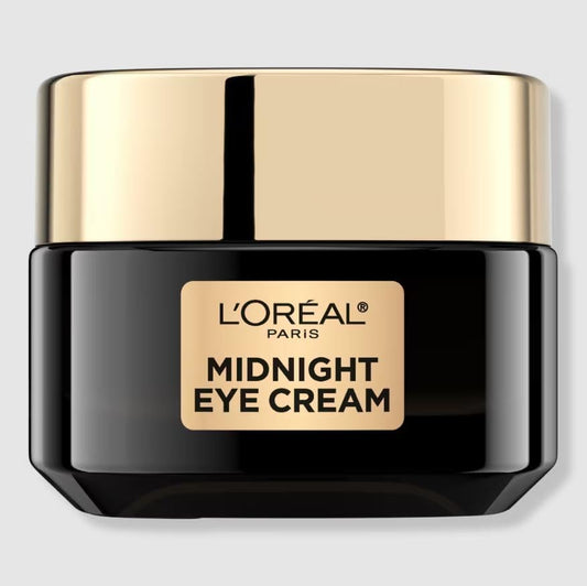 L'Oreal Paris Age Perfect Cell Renewal Midnight Eye Cream, Anti-Aging, Dark Circle Reduction, Wrinkle Reduction, 0.5 fl oz, Unscented, Cream