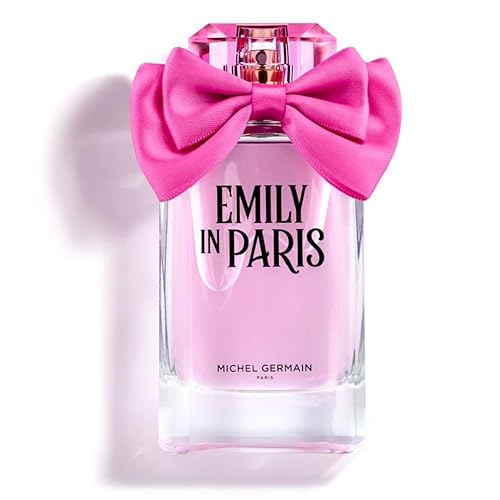 Michel Germain Emily in Paris Eau de Parfum Fragrance Spray, Floral Woody Scent, Top Notes of Seductive Neroli, French Pear, Wild Black Currant Burgundy, Romantic & Dreamy Gift for Women, 3.4 Fl Oz
