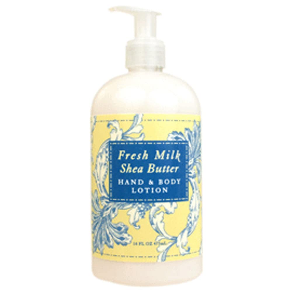 Greenwich Bay Trading Company Hand & Body Lotion, Fresh Milk Shea Butter, 16 Ounce (R2X003) Beauty & Personal Care Greenwich Bay Trading Company
