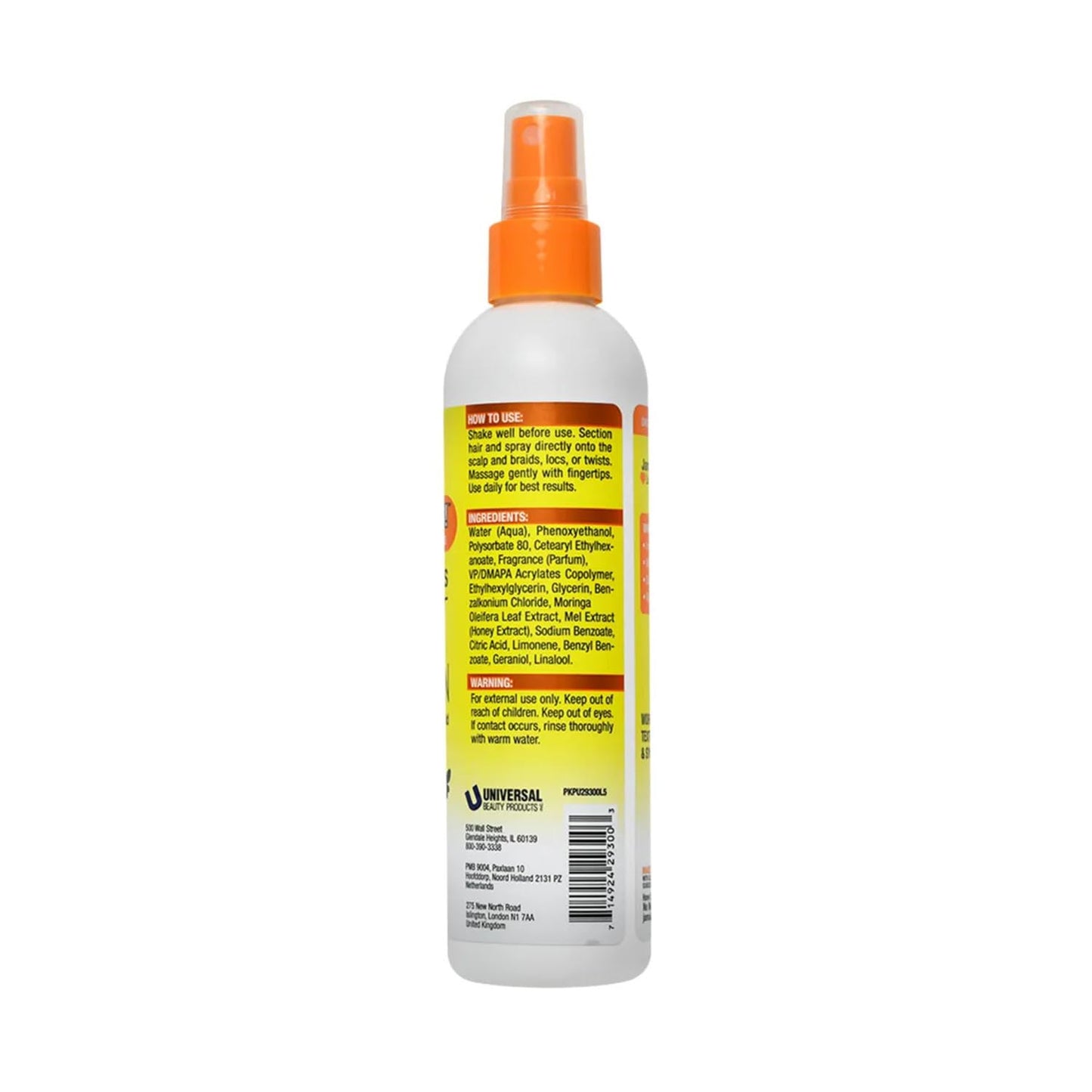 Jamaican Mango & Lime Love Your Locs Lock & Set Styling Lotion - Long-Lasting Hold & Shine for Locs, Braids, Twists & Natural Hair - Flake-Free