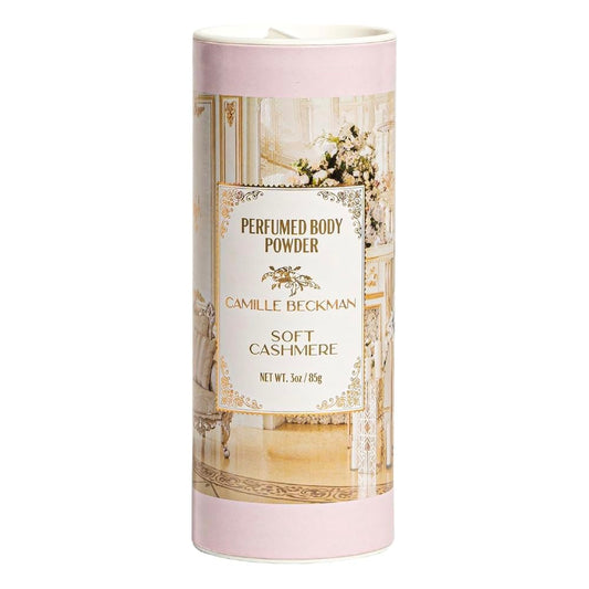 Soft Cashmere Scented Talc-Free Body Powder, Perfumed Dusting Powder, Camille Beckman, 3 Ounce Beauty & Personal Care Camille Beckman