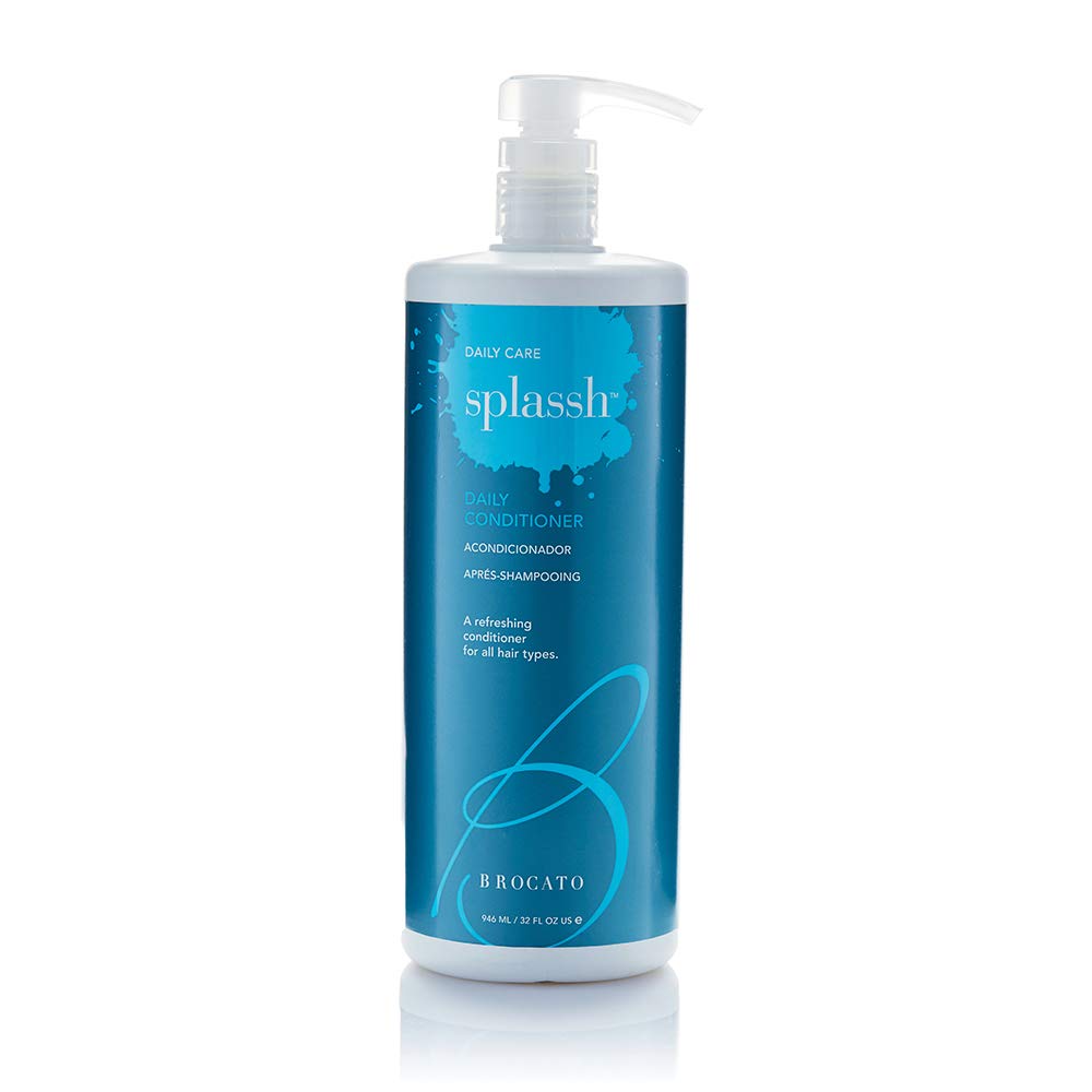 Brocato Splassh Daily Hair Conditioner: Moisturizing Conditioner with Fortifying Keratin and Natural Aloe Vera, Chamomile and Rosemary - No Sulfate or