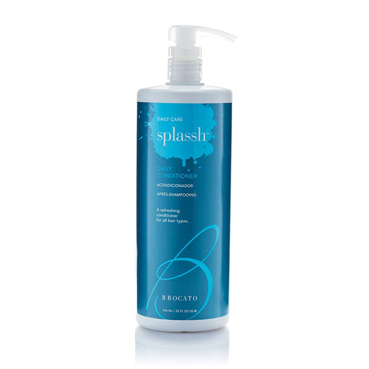 Brocato Splassh Daily Hair Conditioner: Moisturizing Conditioner with Fortifying Keratin and Natural Aloe Vera, Chamomile and Rosemary - No Sulfate or