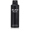 Kenneth Cole Black All Over Body Spray for Men, Aromatic Woody Fragrance, Notes of Watermint, Mandarin, Cedar, and Musk, Long-Lasting Cologne, 6.0 Fl.