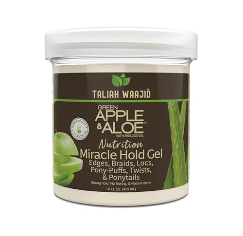 Taliah Waajid Green Apple & Aloe Nutrition Miracle Hold Gel 16oz (T028)