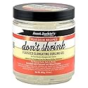 Aunt Jackie's Flaxseed Recipes Don't Shrink Elongating Hair Curling Gel for Natural Curls, Coils and Waves, Helps Prevent Dryness and Flaking, 15 oz