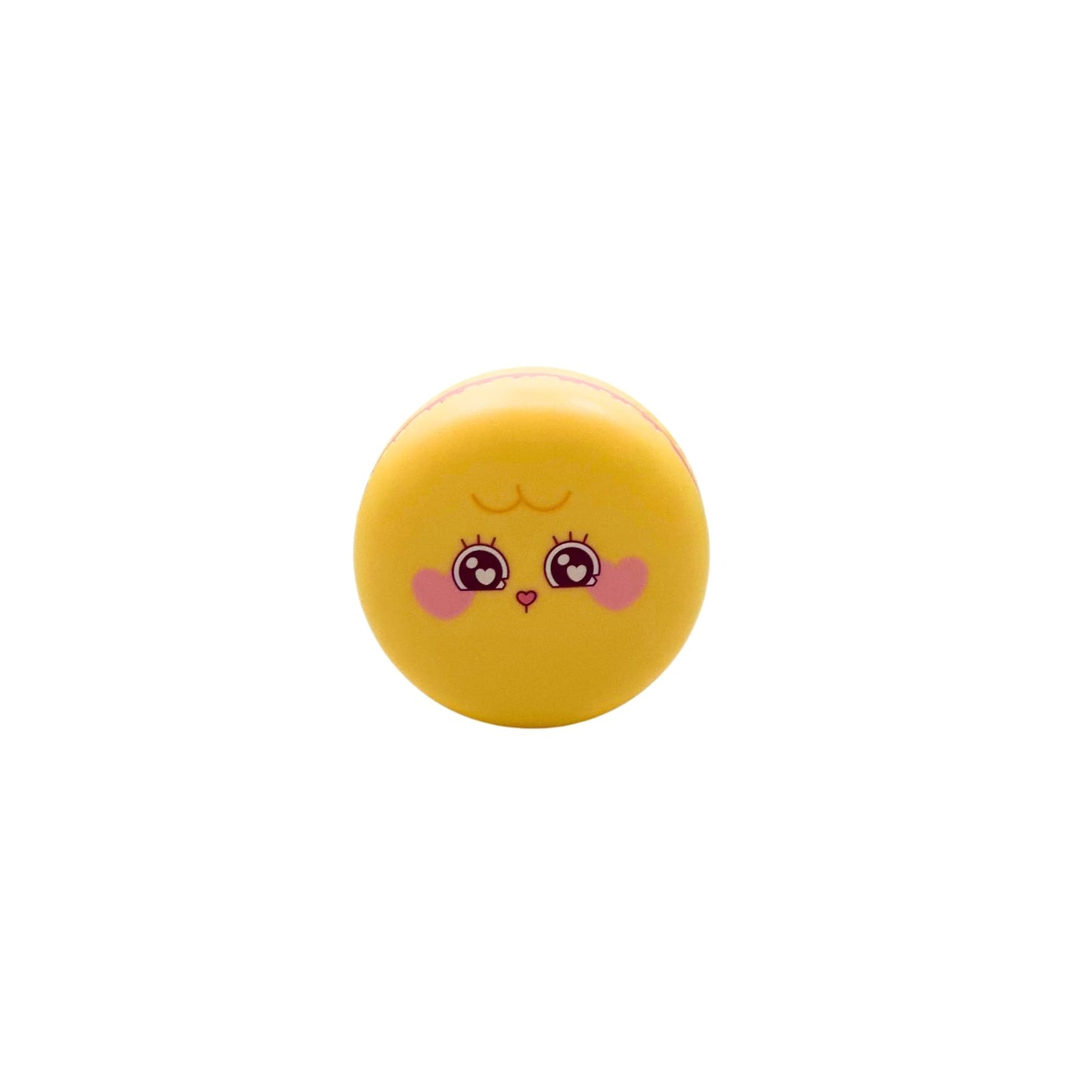 The Crème Shop Bubble Mates Macaron Lip Balm - Korean Lip Butter Balm Formulated with Hyaluronic Acid and Murumuru Butter for Moisturized, Smooth Lips