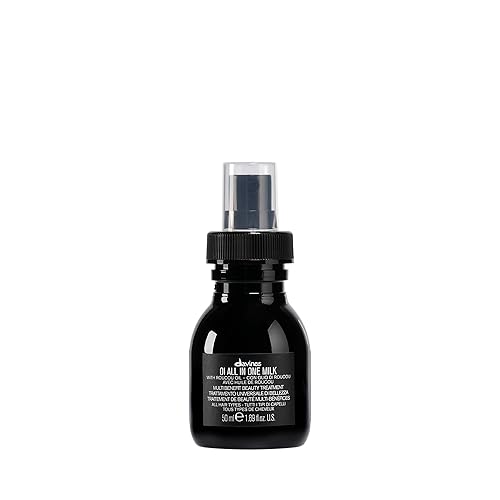 Davines OI All in One Milk | Leave-in Conditioner Spray | Powerful Hair Detangler + Heat Protection | Smoothes Frizzy Hair, 1.69 Fl oz